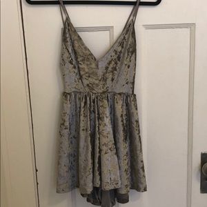 Velvet romper